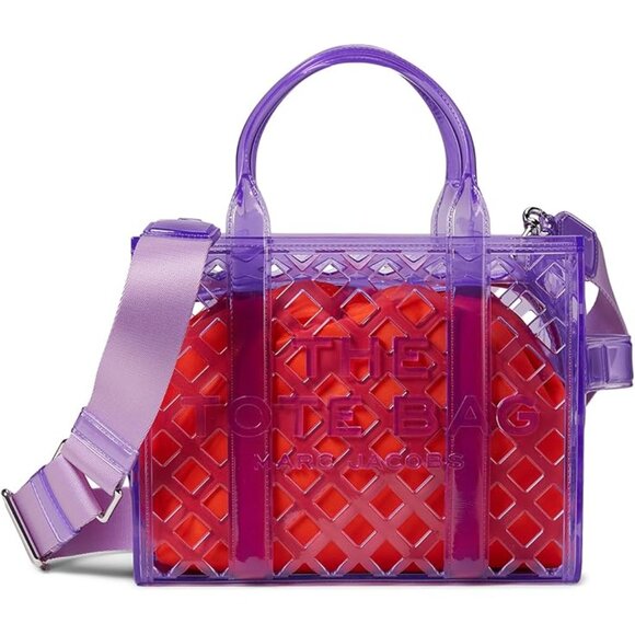 Marc Jacobs $350 The Jelly Small Tote Bag Wisteria NWT! - Picture 2 of 8